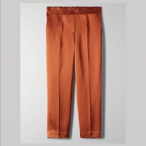 Aritzia Babaton Satin Pants